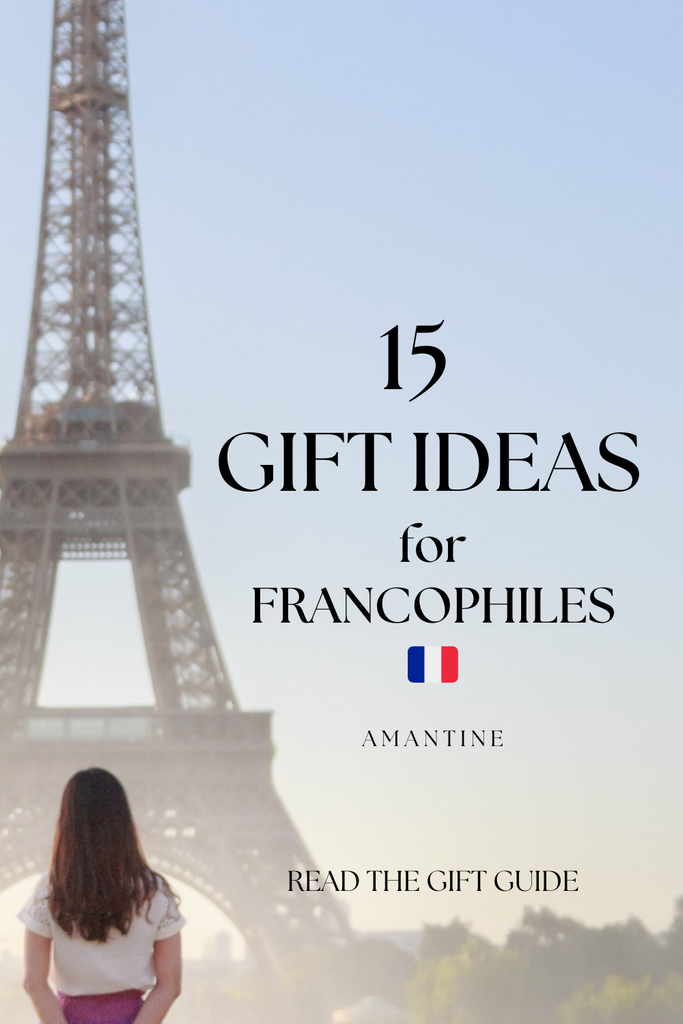 French gift guide. Gift guide for francophones. Gifts for francophones. 