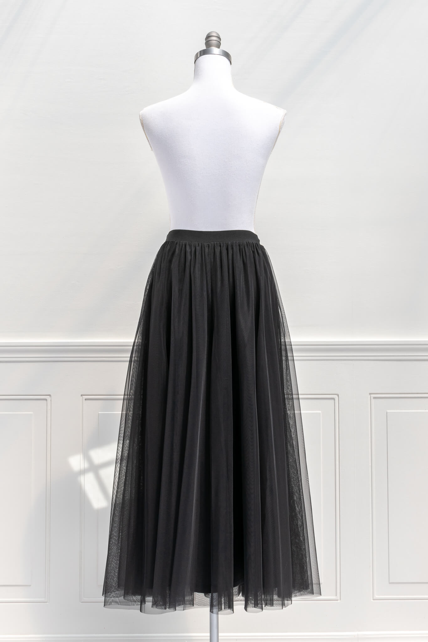 Black midi tutu clearance skirt