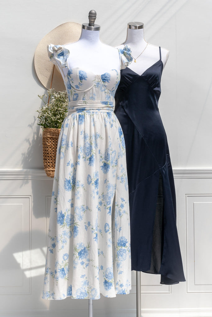 french dresses for spring - cottagecore style and cottage core clothing.