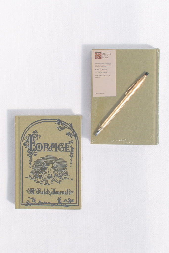 small gifts for people who love france. a small notebook with template pages to record flowers and specimens found on hikes. 