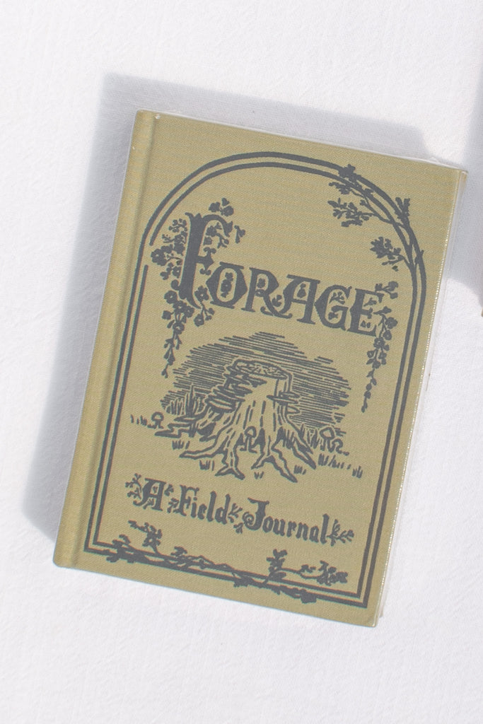 small gifts for people who love france. a small notebook with template pages to record flowers and specimens found on hikes. 