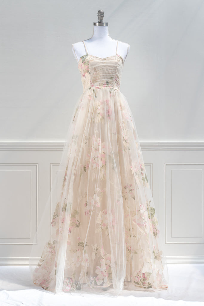 Aesthetic Prom Dresses - The Secret Garden Dress - Cream – Amantine
